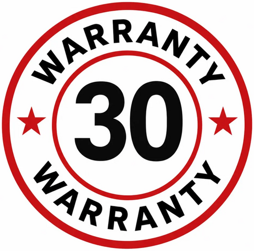 30 Days Warranty