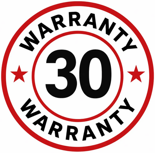 30 Days Warranty